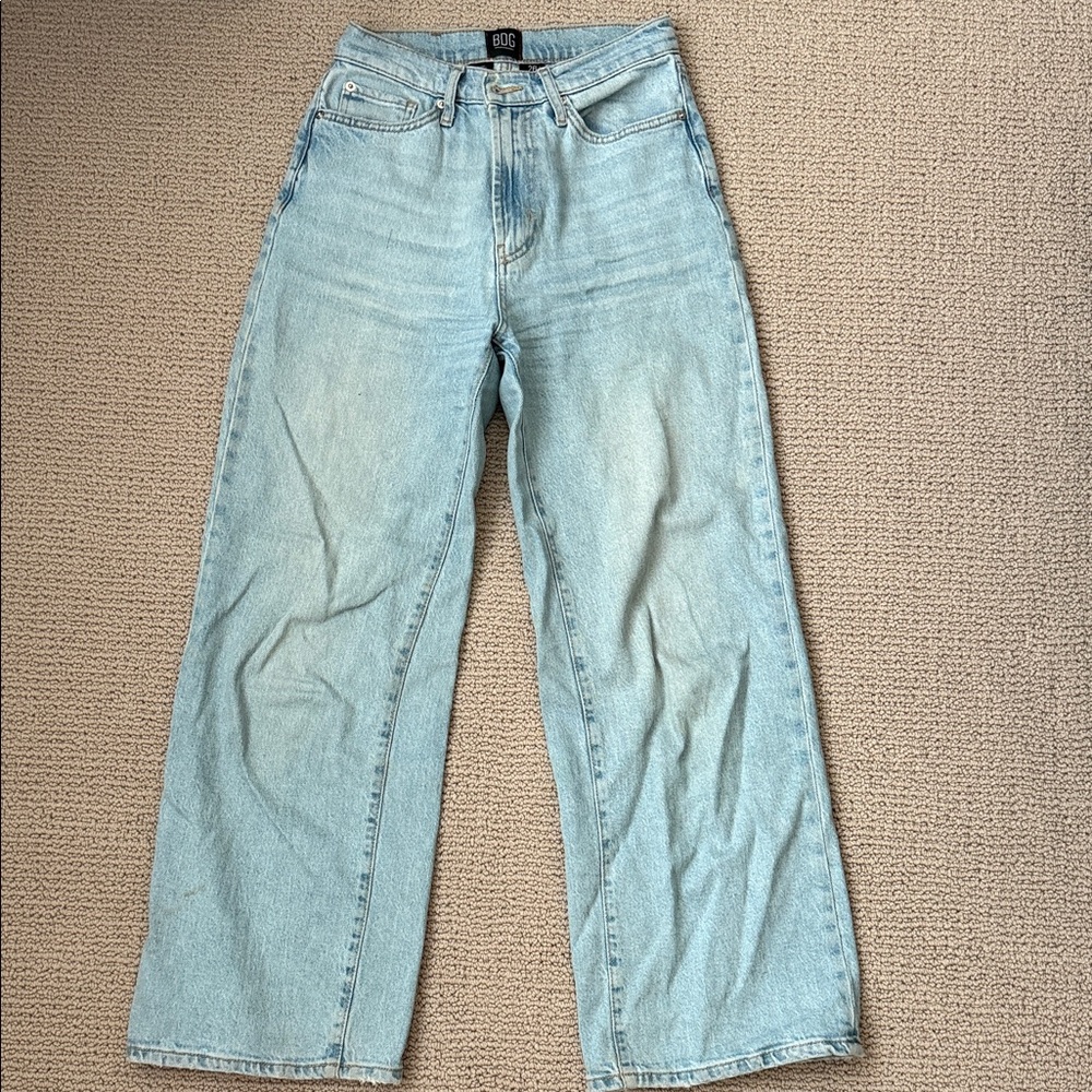 BDG Women's Light Blue Straight Leg Jeans